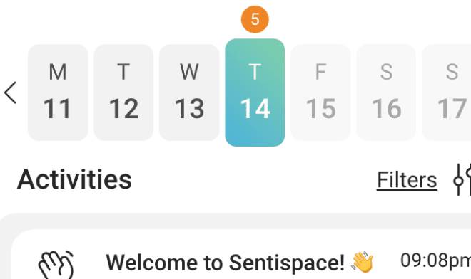 Sentispacescreenshot