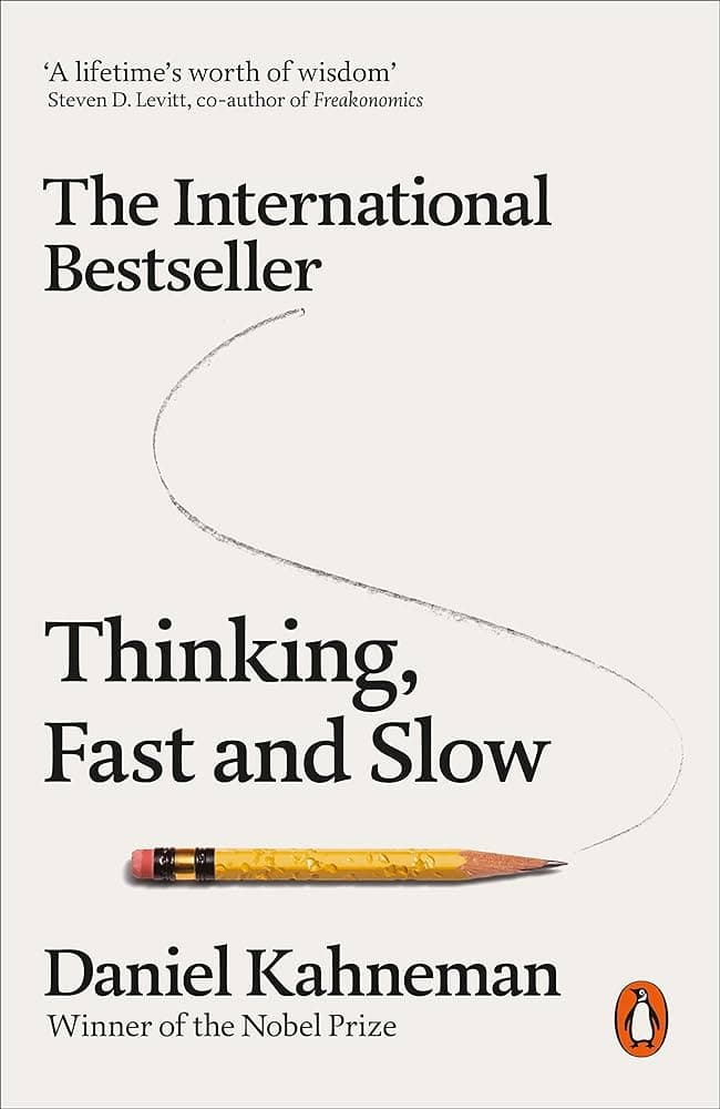 Thinking, Fast and Slow Book Cover